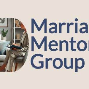 Couple meeting with a mentor in the Marriage Mentoring Group session.