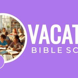 Happy children in a classroom setting during Vacation Bible School