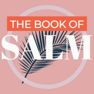 The Book of Psalms cover with palm leaf illustration.